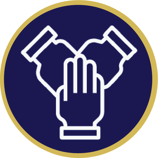 Gold team icon.