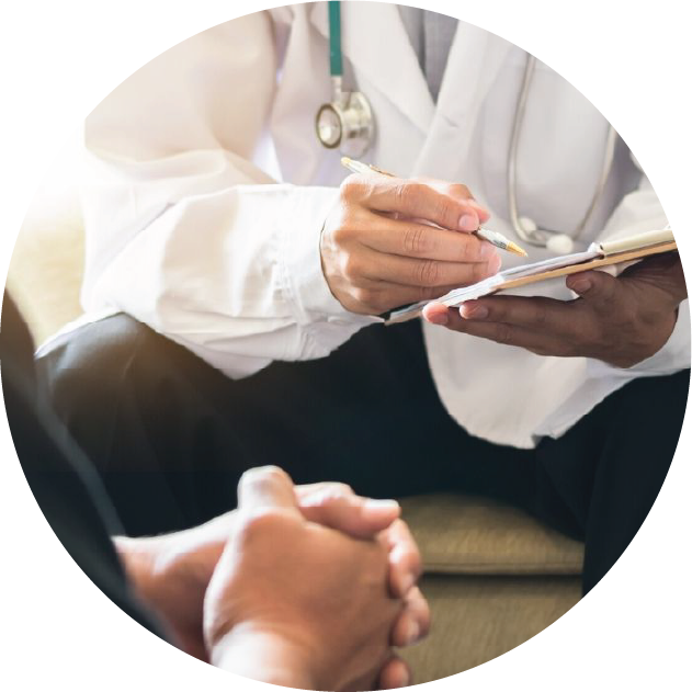 consult with the doctor
